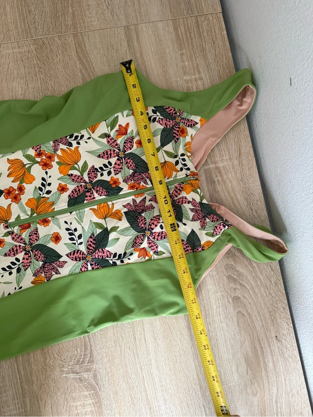 Coolibar Palm Plaza Knee Swimsuit Shorts UPF 50+‎ Sun Protection Modest Sz XL